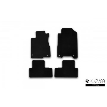 Коврики в салон Klever Econom HONDA CR-V, 2015->, кросс., с сабвуфером, 4 шт. (текстиль)