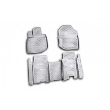 Коврики в салон HONDA Jazz 2009->, 4 шт. (полиуретан)