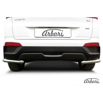 Уголки d57 Arbori черн. для HYUNDAI Creta 2016-нв