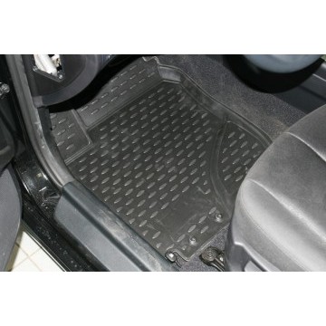Коврики 3D в салон HYUNDAI Elantra, 2007-2010, 4 шт. (полиуретан)