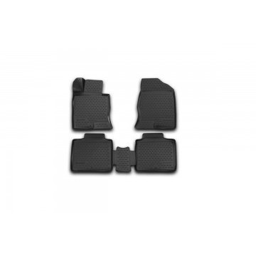 Коврики 3D в салон HYUNDAI Grandeur, 2012-> 4 шт. (полиуретан)