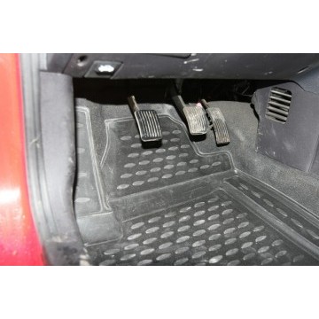 Коврики в салон HYUNDAI i 10, 2007-2014, 4 шт. (полиуретан)