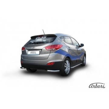 Уголки d57 Arbori нерж. сталь для HYUNDAI ix35 2010-2015