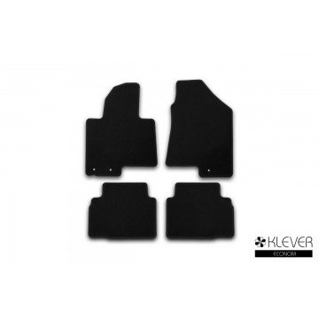 Коврики в салон Klever Econom HYUNDAI IX35 2010-> кросс., 4 шт. (текстиль)