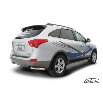Уголки d57 Arbori нерж. сталь для Hyundai Ix55 2008-2013