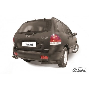 Уголки d57 Arbori черн. для Hyundai SANTA-FE Classic (Таганрог) 2000-2012