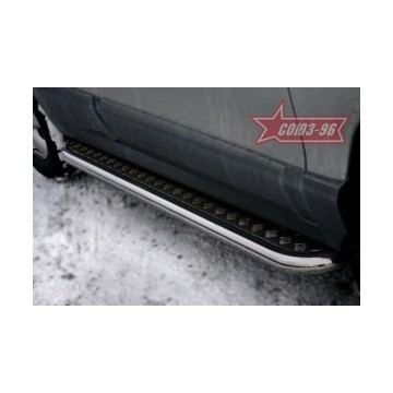 Пороги с листом d 60 (компл 2шт) 