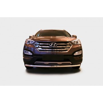 Защита переднего бампера труба d60,Hyundai Santa Fe 2013-, HYSF.48.1615