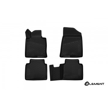Коврики 3D в салон HYUNDAI Sonata 2017, 09/2017->, сед., 4 шт. (полиуретан)