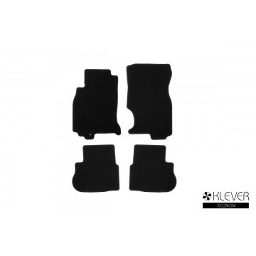 Коврики в салон Klever Econom INFINITI FX АКПП 2003-2009, кросс., 4 шт. (текстиль)