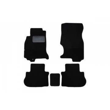 Коврики в салон Klever Premium INFINITI FX АКПП 2003-2009, кросс., 5 шт. (текстиль)