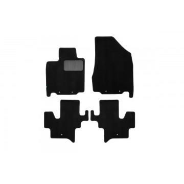Коврики в салон Klever Standard INFINITI JX АКПП 2012-2014, кросс., 4 шт. (текстиль)