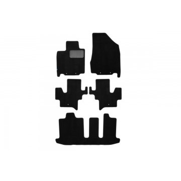 Коврики в салон Klever Premium INFINITI JX АКПП 2012-2014, кросс., 5 шт. (текстиль)