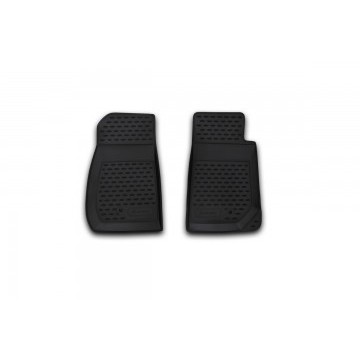 Коврики в салон JEEP Wrangler 2 doors, 2007-> 2 шт. передние (полиуретан)
